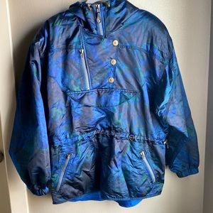 Obermeyer Blue and Green Ski Jacket